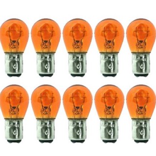 Lâmpada Halogena Âmbar 21W 2 Polos 12 Volts 10pcs