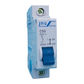 Disjuntor jng Din Unip 50A Dz47 63 C