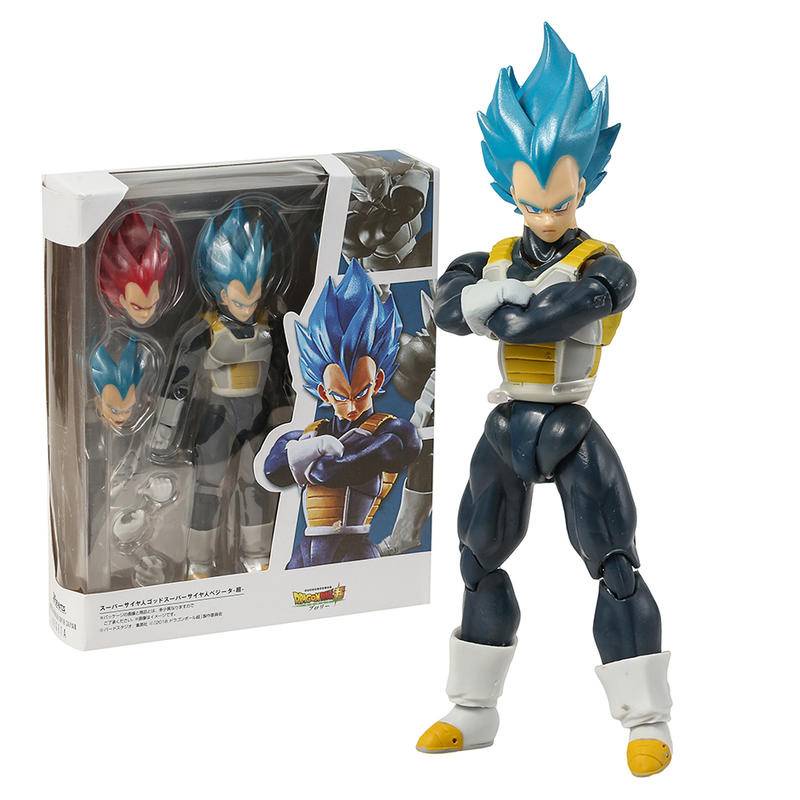 Vegeta Articulado 16cm Dragon Ball SHF Goku Vegeta PVC action figure boneco  DragonBall Ultra Instinto Goku