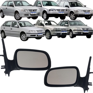 Par Retrovisor Fixo Cofran Gol Parati Saveiro G3 G4 4 Portas em Oferta na Shopee