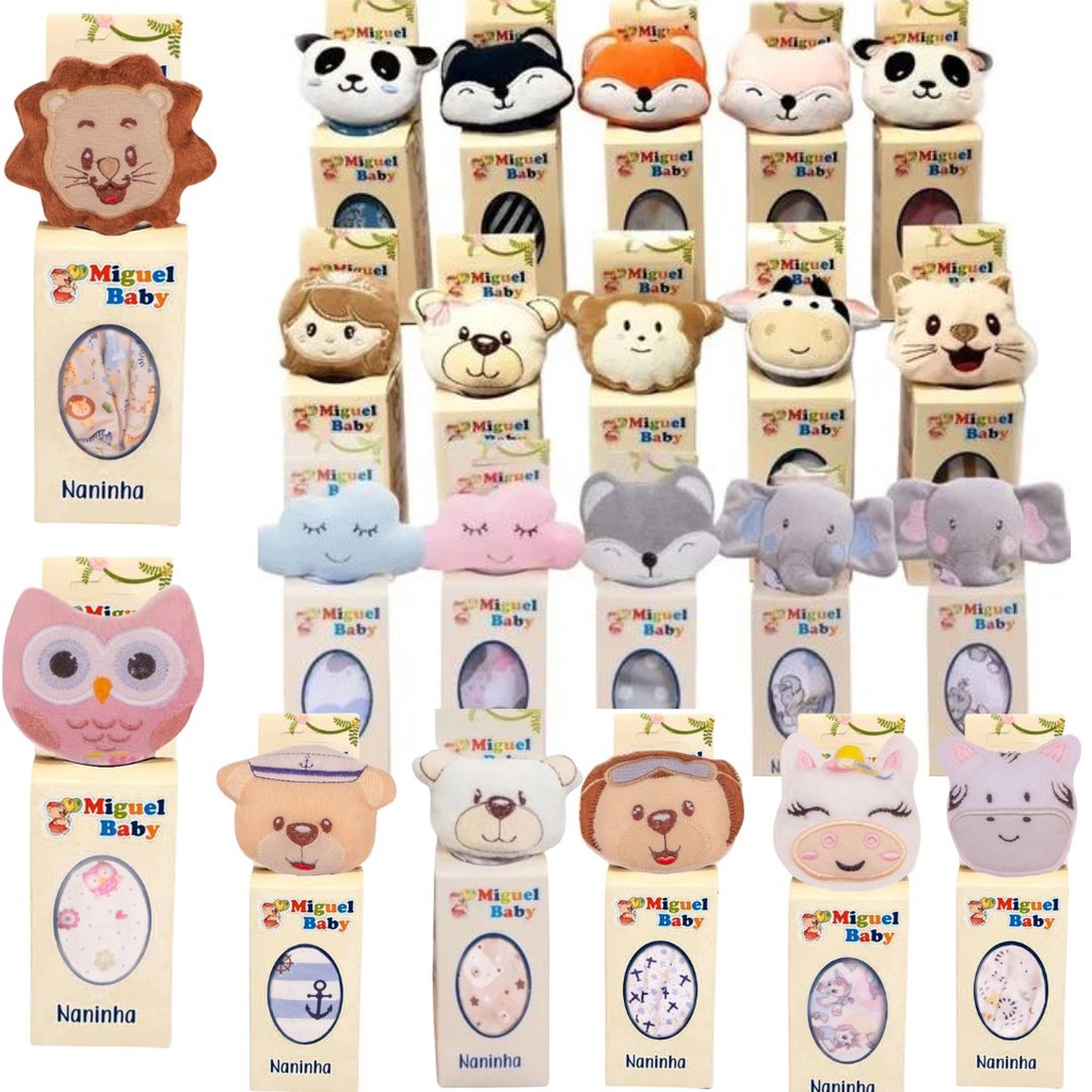 Naninha De Bichinhos Bebe Menino/menina em Oferta na Shopee