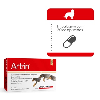 Artrin Condroprotetor Regenerador Articular Para Cães Gatos em Oferta na Shopee