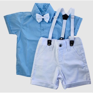 ROUPA de CASAMENTO menino social infantil aniversario conjunto batizado em Oferta na Shopee