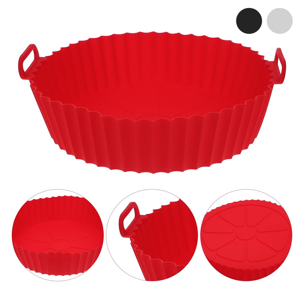 FORMA PROTETORA DE SILICONE REDONDO PARA AIRFRYER - FORMA