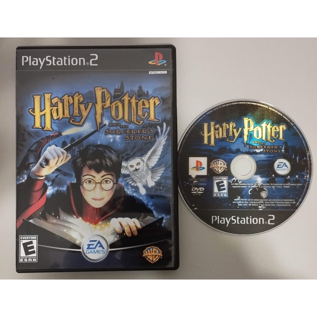 PS2 - Harry Potter and the Sorcerers Stone Philosophers Stone Pedra Filosofal