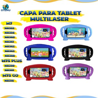 Capa Silicone infantil Para Tablet Multilaser M7s Go Nb316 7 Polegadas