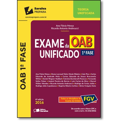 Exame da Oab Unificado 1ª Fase: Todas as Disciplinas do Exame da Ordem