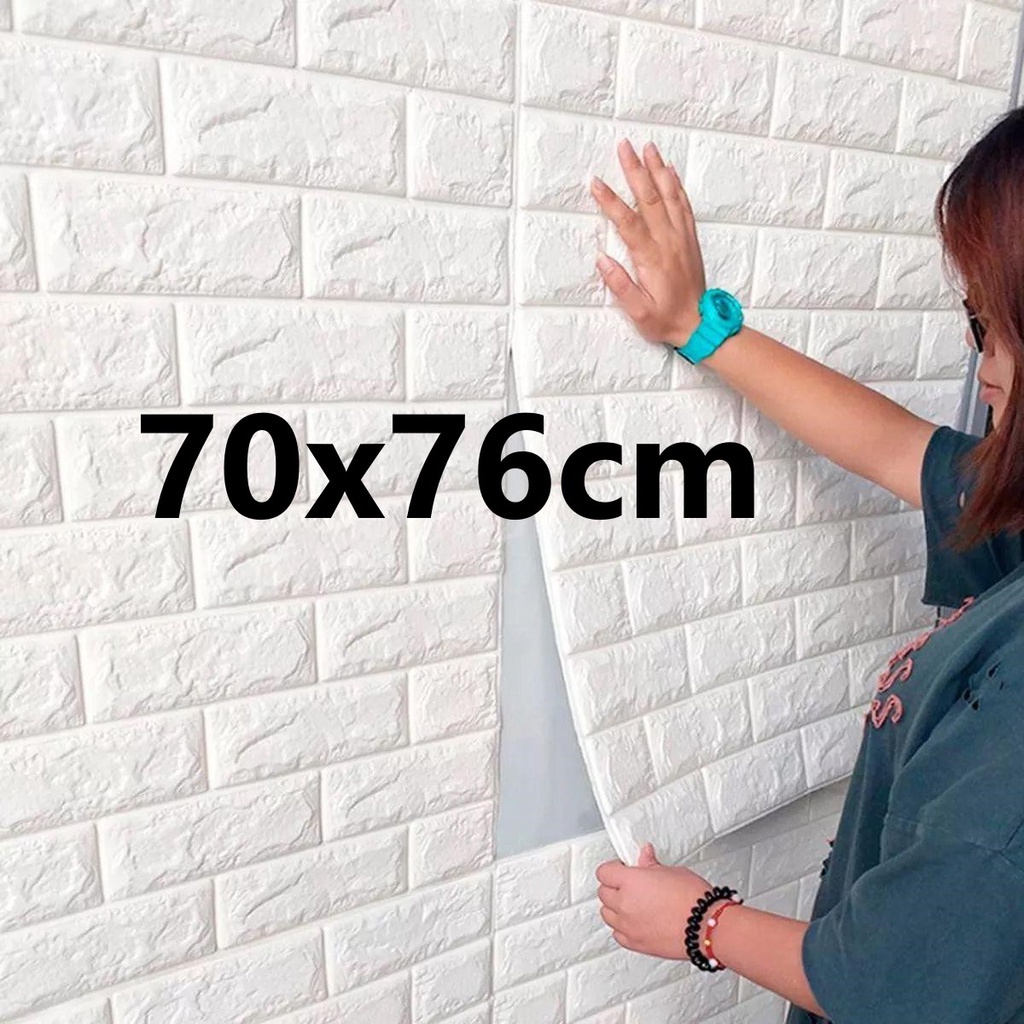 kit-5-unidades-placa-pastilha-painel-35x38cm-3d-tijolo-branco-auto