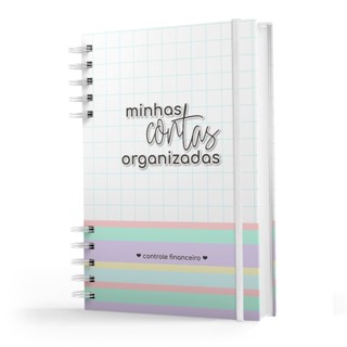 Caderno de Controle Financeiro - Minhas Contas Organizadas