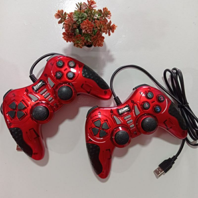 Controlador de jogos com fio USB para Windows PC/controle remoto Raspberry  Pi, gamepad, joystick de jogos, joypad de vibração dupla para laptop,  computador desktop (Windows 11/10/8/7) e vapor/Roblox/RetroPie/RecalBox :  : Computadores e