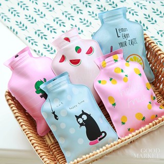 Mini Bolsas De Água Quente De Desenho Animado Frasco Pequena À Prova De Explosão Portátil De Inverno Saco Enchido Com Segura E Ambientalmente