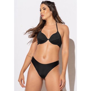 Biquíni Meia Taça Levanta Seios Aro Bojo MVB Modas em Oferta na Shopee