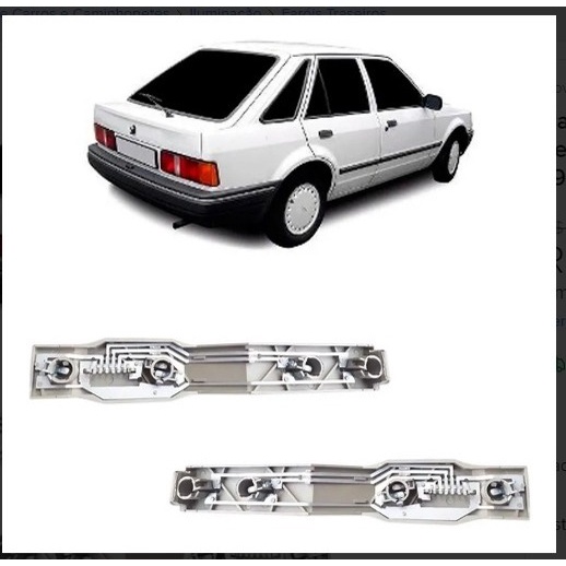 Circuito Lanterna Traseira Escort 1987 88 89 90 91 1992