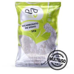 Bicarbonato de Sódio Multiuso Original 100% Puro 5Kg - P&P