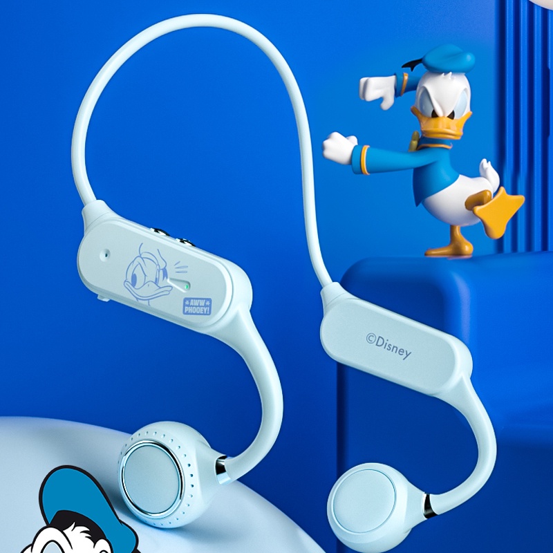 Disney LK-12 Fones De Ouvido Bluetooth Sem Fio Pendurados Corrida Esportiva Ciclismo Impermeável À Prova De Suor Longa Vida Útil