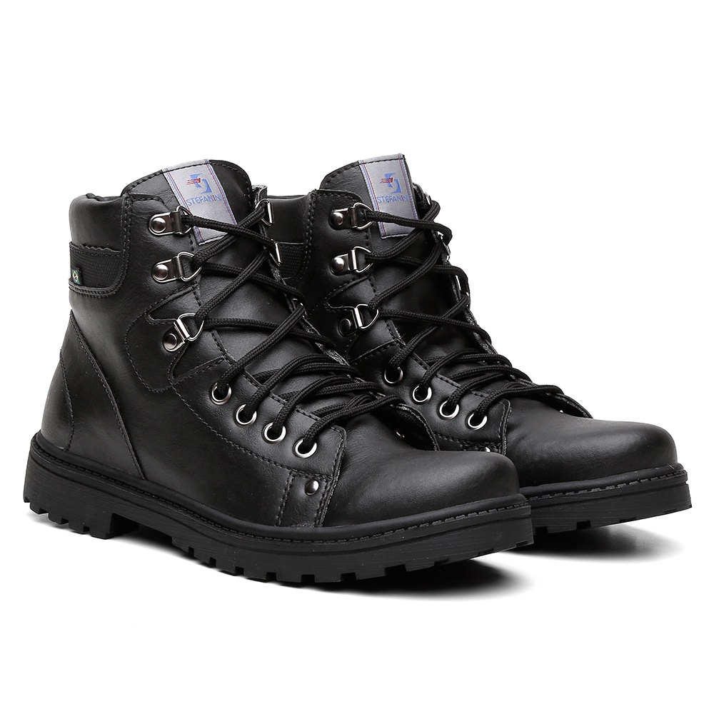 Bota Adventure Militar Coturno Masculino REF:1713  Promoção Oferta Relâmpago