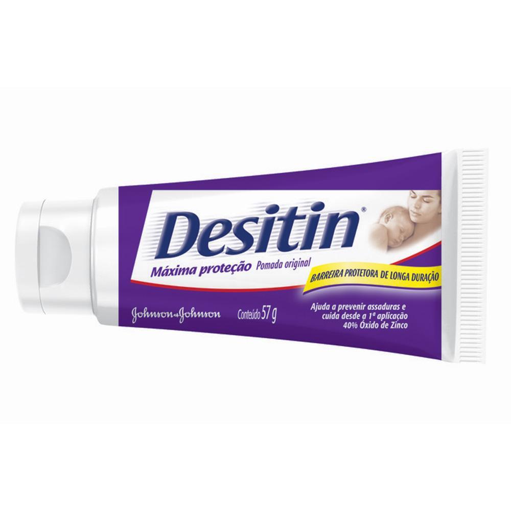 Detalhes do Kit com 2 Creme Preventivo de Assaduras Desitin Máxima Duração 57g