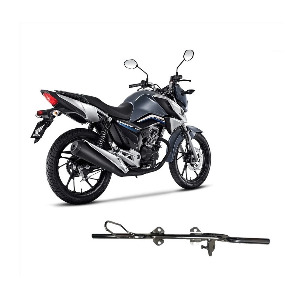 Estribo Pedal Apoio Titan 125/150 Fan Start 125 150 160 Qually — imagem 2 de 2