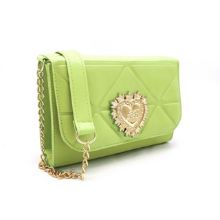 Bolsa Feminina Coração Colors Transversal Corrente Lançamento.