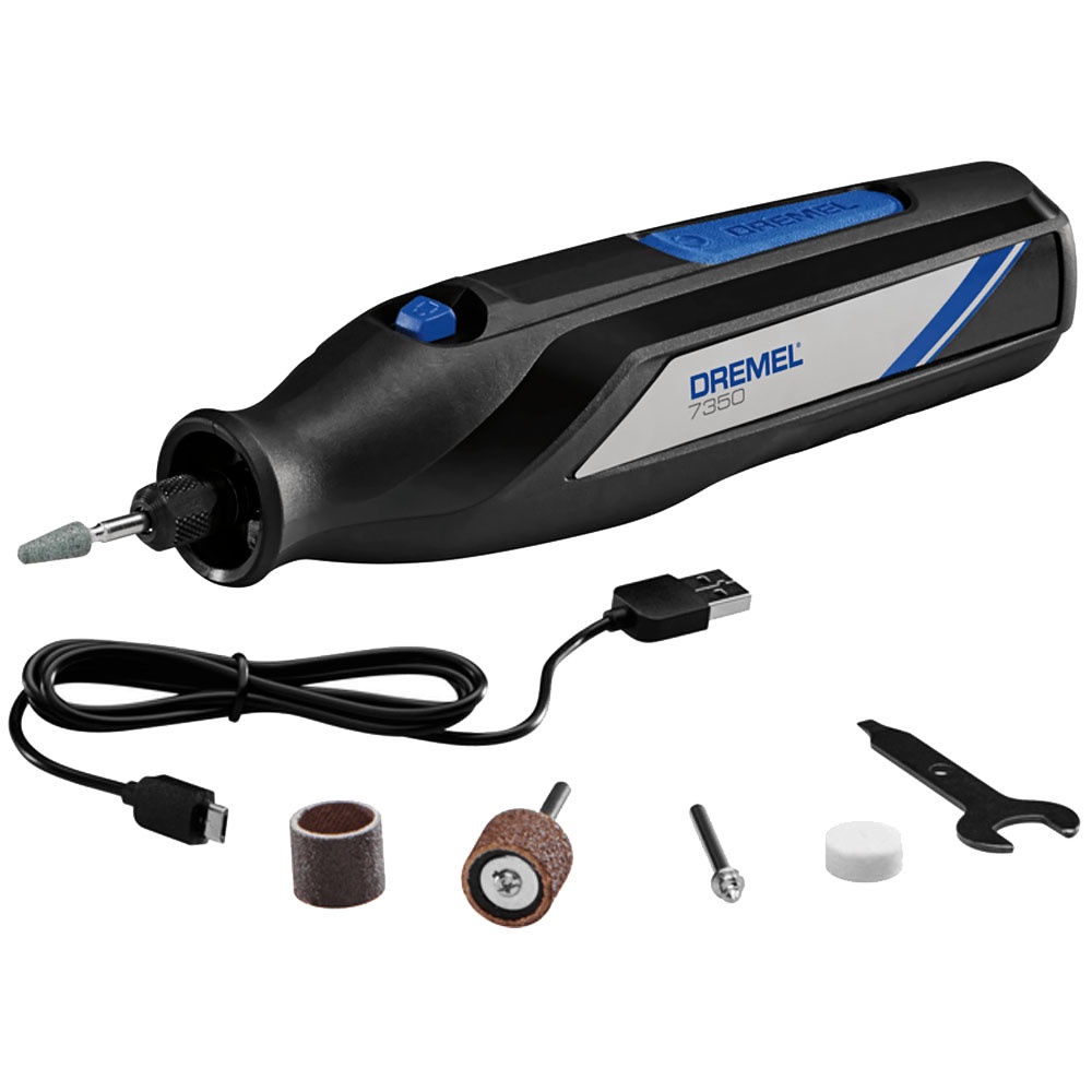 Micro Retifica Dremel 7350 Sem Fio 4V-Max com 5 Acessórios - Home & Living