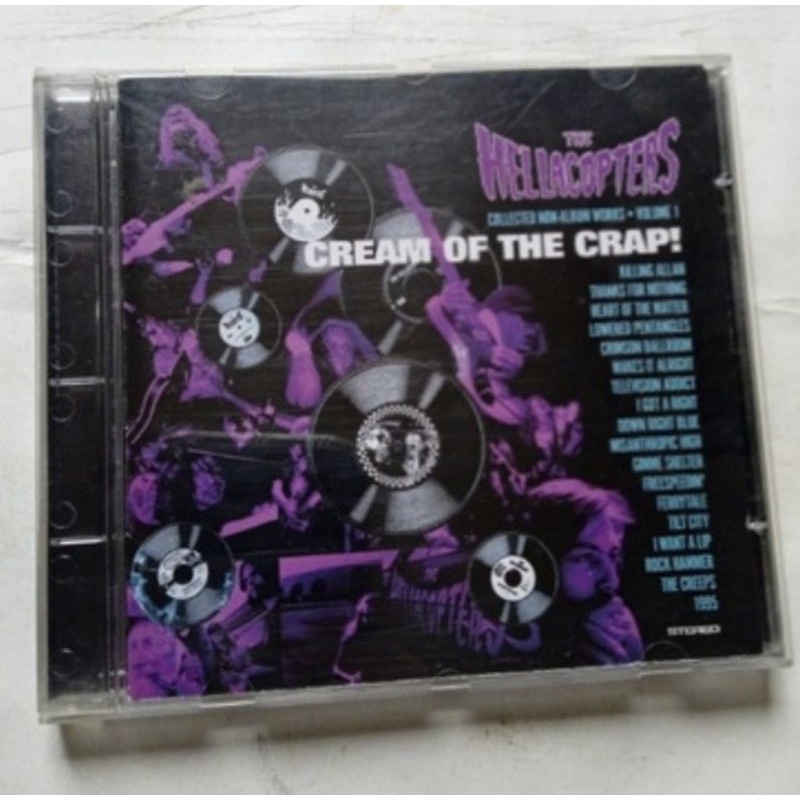 CD hellacopters cream of the crap! perfeito estado midia e capa