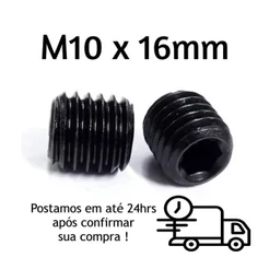 Parafuso Allen Sem Cabeça M10 X 16mm