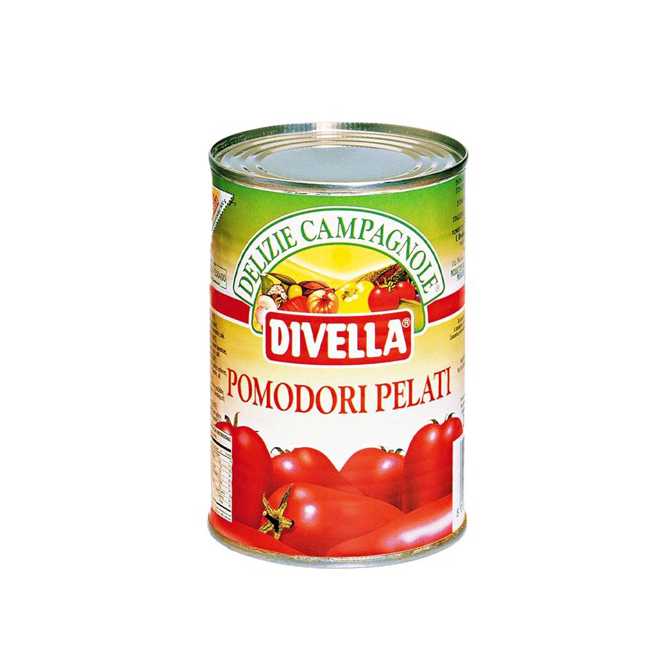 Tomate Pelado Divella 400g Pomodori Pelati