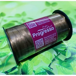 1~4 Fita de Cetim Marrom 100 Metros 7Mm - Cód-391 (CHOCO)
