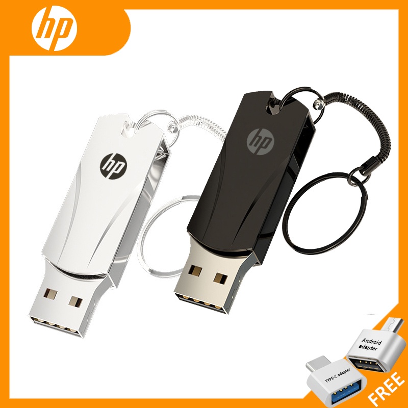 Hewlett-Packard Driver Flash Rotativo De Metal Liga De Zinco Hp 128GB ...