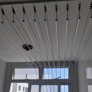 Varal de Teto com varetas individuais em Oferta na Shopee