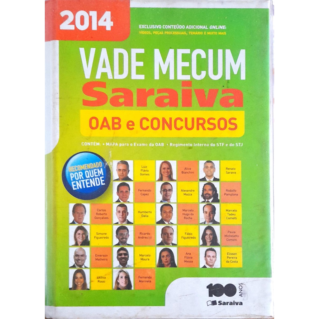 Vade Mecum Saraiva Oab e Concursos 2014 3ª Edição