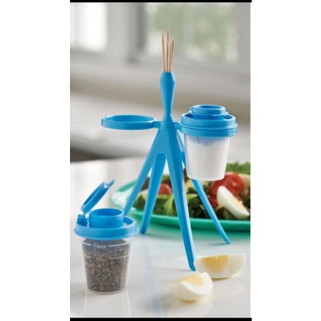 Galheteiro Vintage Azul Tupperware Original