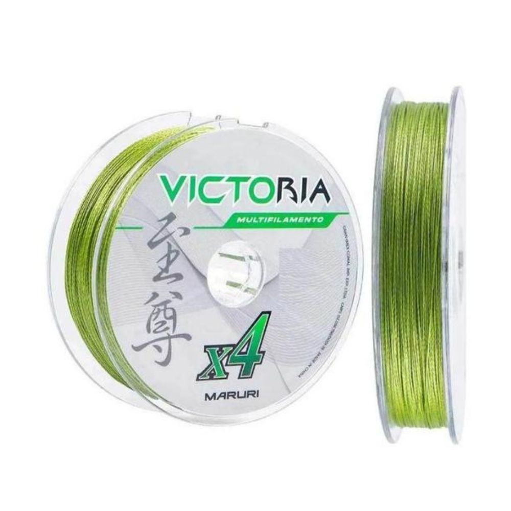 Linha Maruri VICTORIA 4X Multifilamento 0,27mm - 39lb Verde