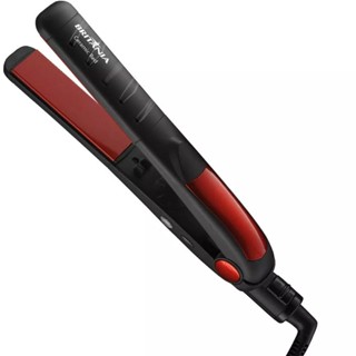 Prancha Alisadora Chapinha Britânia Ceramic RED BPR01 com Trava de Fechamento