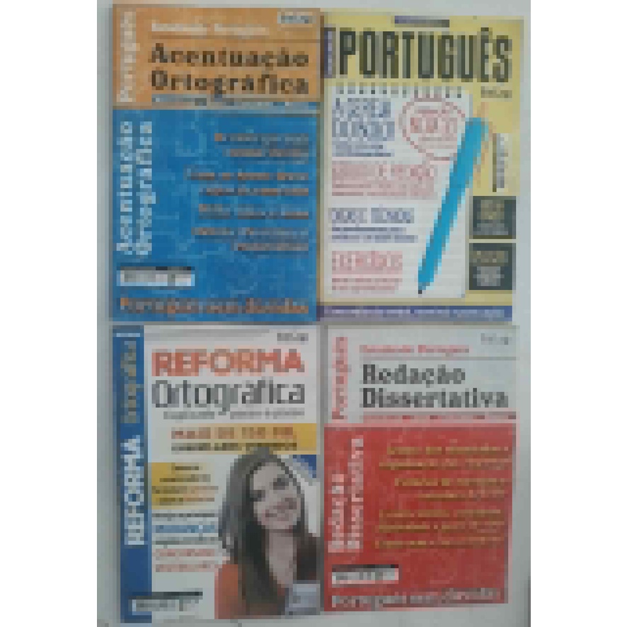 Kit Lingua Portuguesa 4 REVISTAS