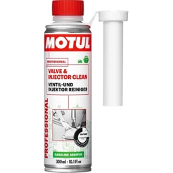 Aditivo de Limpeza Manutenção auto Bicos e Válvulas para Gasolina flex Motul Valve & Injector Clean 300mL