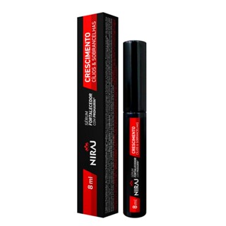 Sérum Fortalecedor Crescimento Cílios Sobrancelha Niraj 8ml