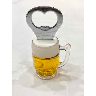 Abridor De Garrafa Com Imã Copo Cerveja