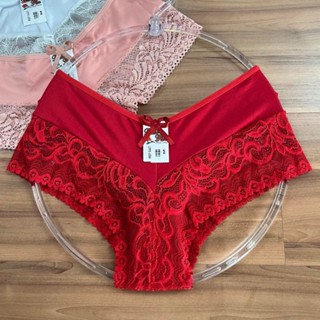 Calcinha de Renda Barato Box Shortinho Cueca Boxer Feminina Linda