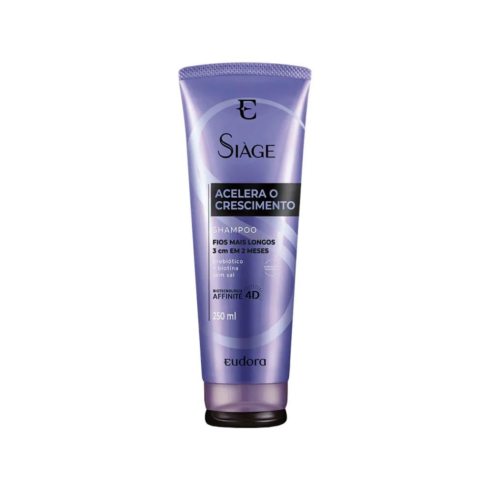 Eudora Siáge Acelera Crescimento Shampoo 250ml em Oferta na Shopee
