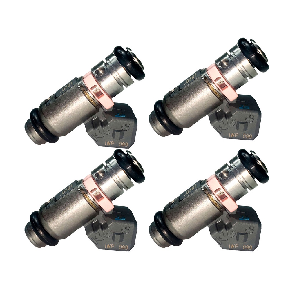 Kit 4 Bico Injetor Renault Clio Peugeot 206 1.0 16 V 2001 em diante