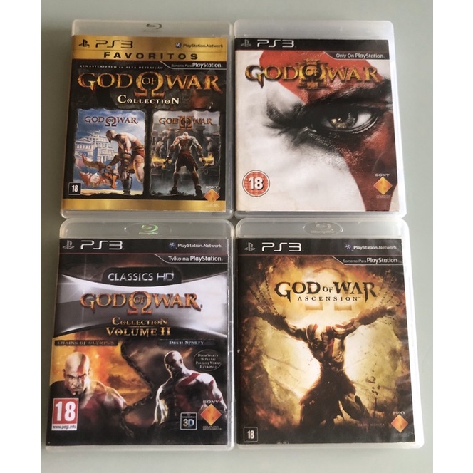 God of war 3, Collection 1 e 2, Origins, Ascencion
