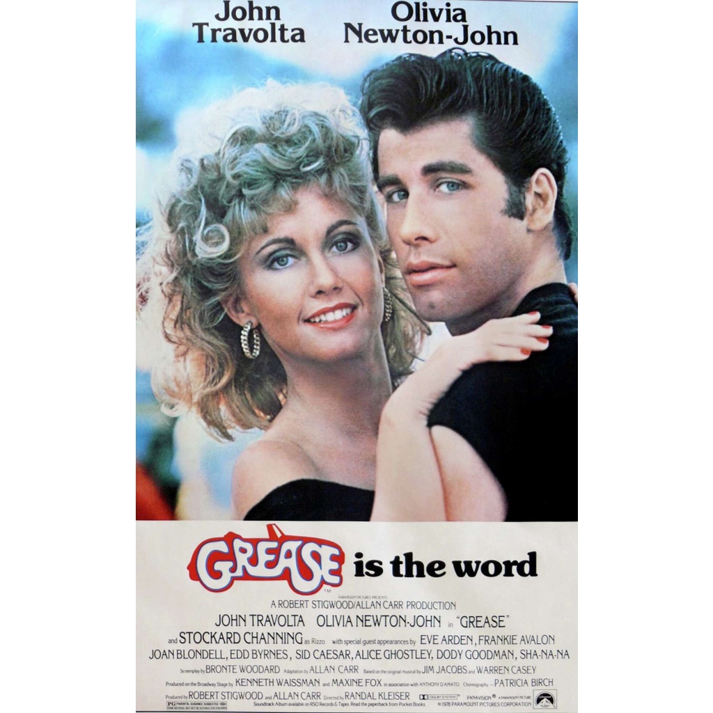 Grease - Nos Tempos da Brilhantina (1978) (Grease) John Travolta e Olivia Newton-John - Dublagem Clássica