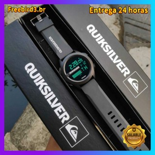 Quiksilver Relógio digital masculino à prova d