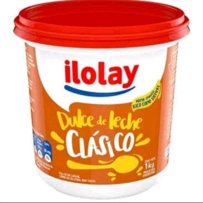 Doce de Leite Argentino Ilolay Clássico Embalagem de 1 Kg