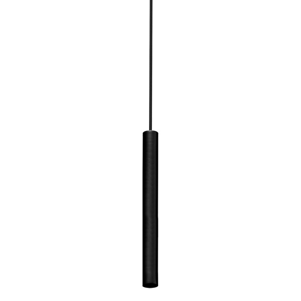 Lustre Pendente Taschibra Tabli MR11 40cm Tubular Bivolt Preto