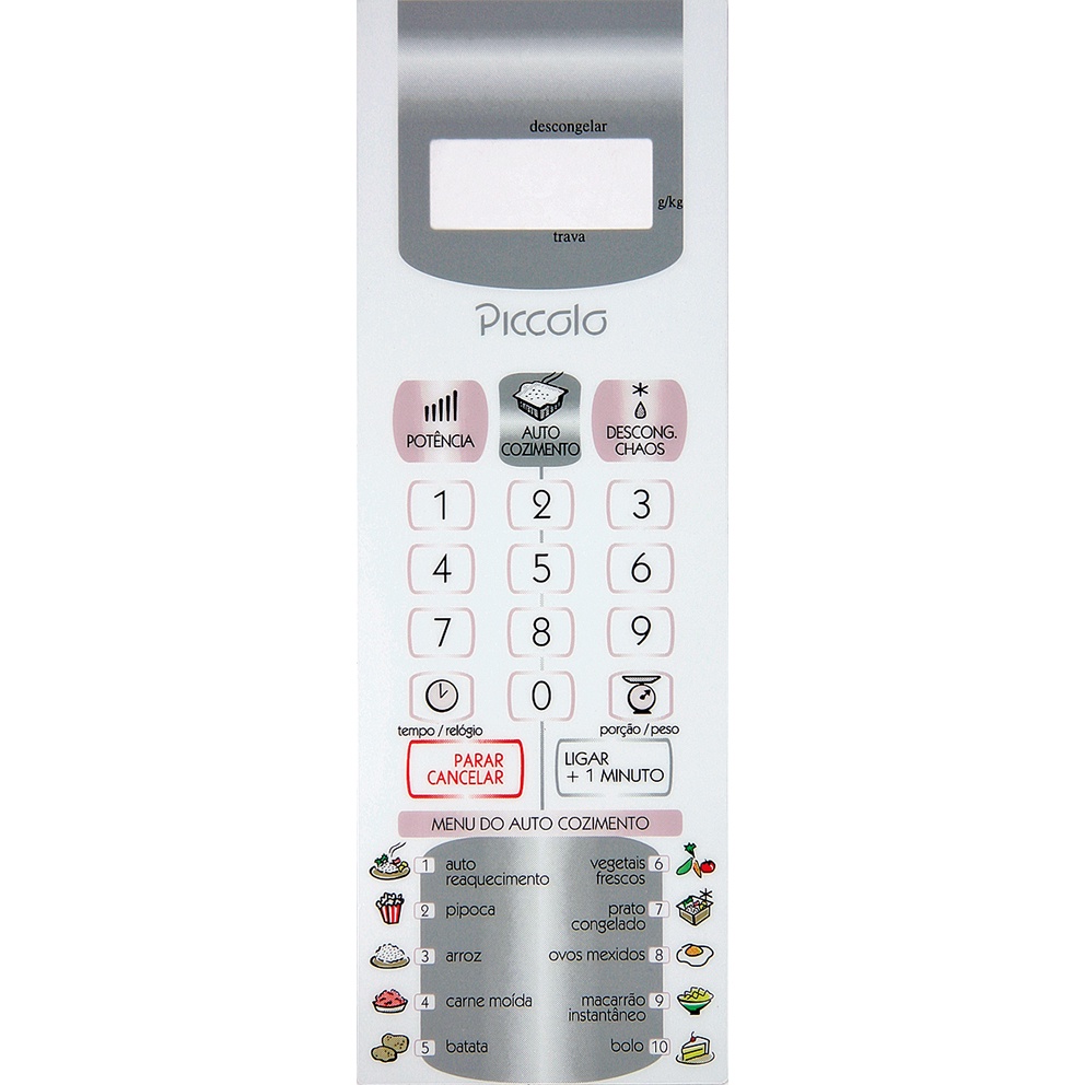 Membrana para Forno Microodas PANASONIC NN-G46 / S46 Piccolo