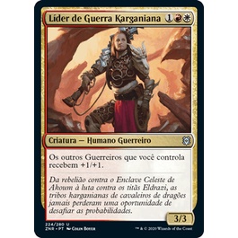 Líder de Guerra Karganiana (Humano / Guerreiro) - - Magic The Gathering