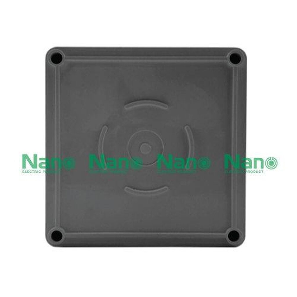 รูปสินค้า NANO Electric® NANO-204B กล่องกันน้ำพลาสติก ฝาทึบ ขนาด W149xH149xD82.50 mm (JUNCTION BOX IP65) สีดำ