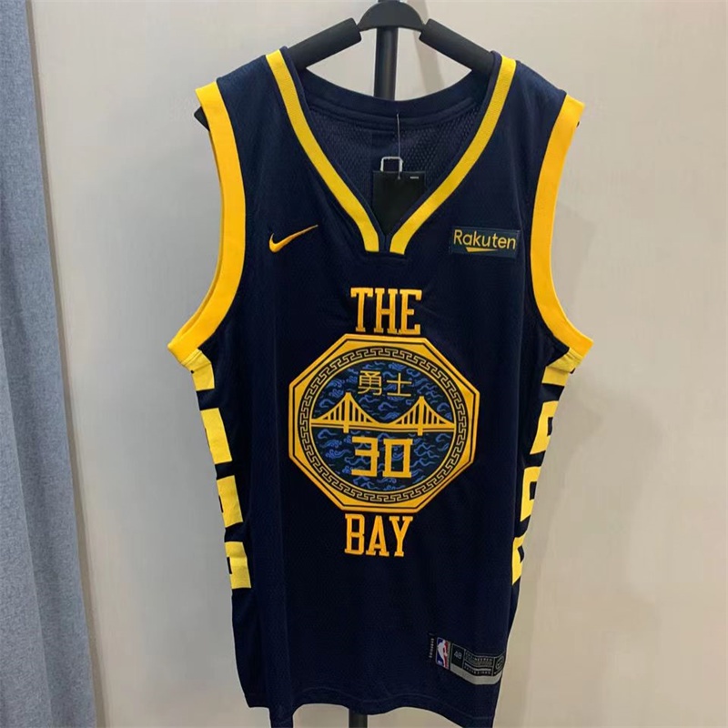 2023 Camisa Masculina 2023NBA Golden State Warriors Stephen Curry